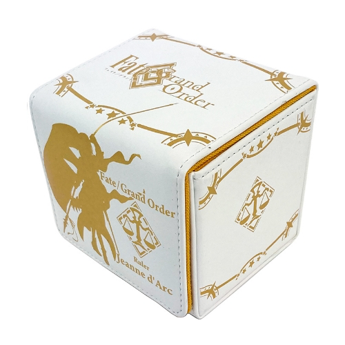 合皮製デッキケース Fate/Grand Order ルーラー/ジャンヌ・ダルク ゴールドVer.(卡盒)※不設寄送《23年2月預定》