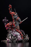 MARVEL UNIVERSE デッドプール FINE ART STATUE シグネチャーシリーズ Feat. Kucharek Brothers《23年1月預定》 4934054035946