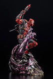 MARVEL UNIVERSE デッドプール FINE ART STATUE シグネチャーシリーズ Feat. Kucharek Brothers《23年1月預定》 4934054035946