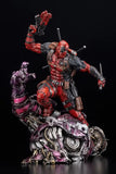MARVEL UNIVERSE デッドプール FINE ART STATUE シグネチャーシリーズ Feat. Kucharek Brothers《23年1月預定》 4934054035946