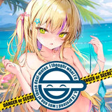 【18+】pon描き下ろし 真夏の浜辺で最高アクシデント!? B2タペストリー(掛布)※不設寄送《23年10月預定》 4580605990334