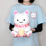 まちカドまぞく 2丁目 たまさくらちゃん ぬいぐるみすこしおおきめ(毛公仔)※不設寄送《23年7月預定》 4562206516564