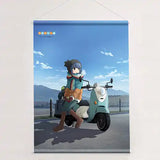 【再販】ゆるキャン△ B2タペストリー リン(掛布)※不設寄送《22年6月預定》 4580341070871