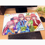 【再販】五等分の花嫁 ラバーマット 浴衣(橡膠枱墊)※不設寄送《22年10月預定》 4580656094807-1