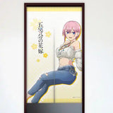 【再販】五等分の花嫁 のれん 中野一花/私服(門簾/暖簾)※不設寄送《22年10月預定》 4580656094814