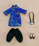 ねんどろいどどーる おようふくセット チャイナ服 ロング丈 ブルー(此商品只包含衣服部份)※不設寄送《22年12月預定》 4580590129320