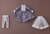 Harmonia humming スペシャルアウトフィットシリーズ(フラワープリントワンピースブルー) Designed by SILVER BUTTERFLY(此商品只包含衣服部份)※不設寄送《22年11月預定》 4580590162556