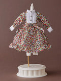 Harmonia humming スペシャルアウトフィットシリーズ(フラワープリントワンピースレッド) Designed by SILVER BUTTERFLY(此商品只包含衣服部份)※不設寄送《22年11月預定》 4580590162563