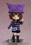 ねんどろいどどーる おようふくセット にゃんこーで(パープル)(此商品只包含衣服部份)※不設寄送《23年7月預定》 4580590167520