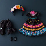 Harmonia bloom Seasonal Outfit set Gabriela (Black)(此商品只包含衣服部份)※不設寄送《23年11月預定》 4580590180222
