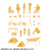 ARTPLA ゆるキャン△ 野クルとキャンプセット(未上色模型)※不設寄送《22年8月預定》 4537807190055
