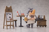 DLCシリーズ ティータイム キャッツ シーン にゃん町「パン屋」お客にゃん ノンスケールフィギュア《25年3月預定》 6972228190815