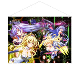 超次元ゲイム ネプテューヌ B2タペストリー イエローハート&アイリスハート(掛布)※不設寄送《23年8月預定》 4570142101188