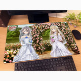 【再販】プリンセス・プリンシパル Crown Handler 描き下ろしラバーマット アンジェ&プリンセス/ウエディング(橡膠枱墊)※不設寄送《23年7月預定》 4573544885496-1