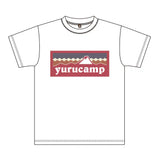 ゆるキャン△ ふじさんロゴ Tシャツ 千明※請選擇尺碼 ※不設寄送《22年11月預定》 4580278509475
