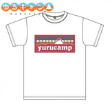 ゆるキャン△ ふじさんロゴ Tシャツ 千明※請選擇尺碼 ※不設寄送《22年11月預定》 4580278509475