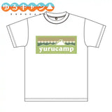 ゆるキャン△ ふじさんロゴ Tシャツ あおい※請選擇尺碼 ※不設寄送《22年11月預定》 4580278509536