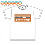 ゆるキャン△ ふじさんロゴ Tシャツ 恵那※請選擇尺碼 ※不設寄送《22年11月預定》 4580278509598