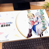 転生王女と天才令嬢の魔法革命 ラバーマット アニスフィア&ユフィリア B(橡膠枱墊)※不設寄送《23年6月預定》 4582651489664