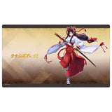 クイーンズブレイドUNLIMITED ラバーマット 武者巫女 トモエ(橡膠枱墊)※不設寄送《23年10月預定》 4582651494293