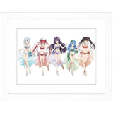 デート・ア・ライブV 描き下ろしキャラファイングラフ 集合 A4(複製原画)※不設寄送《25年4月預定》 4582651505050
