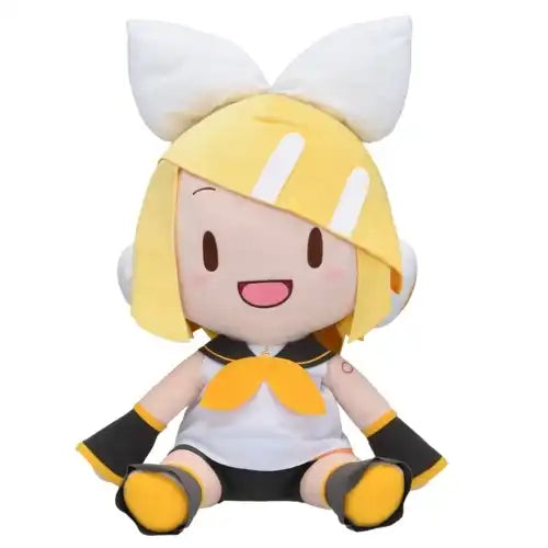 初音ミクシリーズ 鏡音リン ふわぷち どでかジャンボぬいぐるみ※不設寄送《23年5月預定》 4580779516125