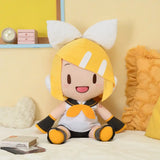 初音ミクシリーズ 鏡音リン ふわぷち どでかジャンボぬいぐるみ※不設寄送《23年5月預定》 4580779516125