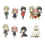 SPY×FAMILY にいてんごアクリルキーホルダー(原盒8個入)※不設寄送《22年12月預定》 4935228517909