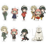 SPY×FAMILY にいてんごアクリルキーホルダー(原盒8個入)※不設寄送《22年12月預定》 4935228517909