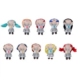 ラブライブ!サンシャイン!!×初音ミク ふわぷち 寝そべり ぬいぐるみ(ぷち)(毛公仔)(原盒10個入)※不設寄送《23年7月預定》 4580779523383