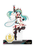 初音ミクGTプロジェクト 15周年記念 アクリルスタンド 2020Ver.(亞加力立牌)※不設寄送《23年10月預定》 4582660566738