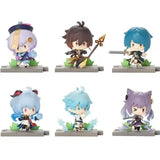 【再販】原神 戦場の英姿 コレクションフィギュア 璃月篇 6個入り(原盒6個入)※不設寄送《23年5月預定》 6974696617801