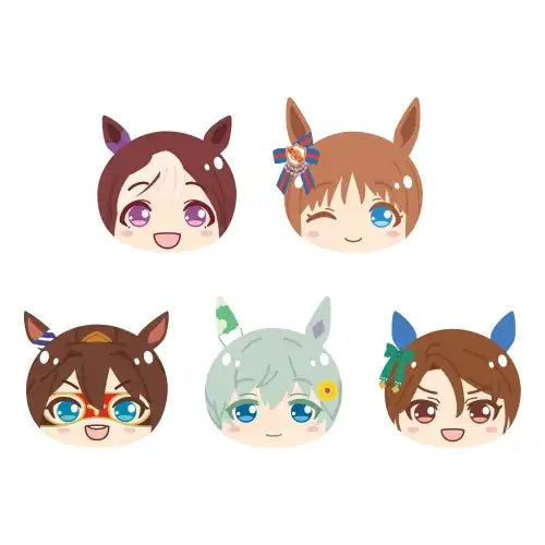 ウマ娘 プリティーダービー おまんじゅうにぎにぎマスコット 3(原盒5個入)※不設寄送《22年7月預定》 4970381643867