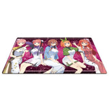 映画 五等分の花嫁 キャラクターラバーマット A 一花&二乃&三玖&四葉&五月 チャイナ服Ver.(橡膠枱墊)※不設寄送《22年10月預定》 4580668825277