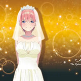 映画 五等分の花嫁 キャラクターラバーマット B 中野一花 ウェディングドレスVer.(橡膠枱墊)※不設寄送《22年10月預定》 4580668825284