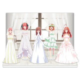 映画 五等分の花嫁 アクリルジオラマ B ウェディングドレスVer.(亞加力立牌)※不設寄送《22年8月預定》 4580668825345