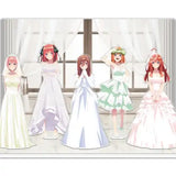 映画 五等分の花嫁 アクリルジオラマ B ウェディングドレスVer.(亞加力立牌)※不設寄送《22年8月預定》 4580668825345