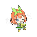 五等分の花嫁∬×サンリオキャラクターズ ぺたん娘トレーディングラバーストラップ(橡膠吊飾)(原盒5個入)※不設寄送《22年9月預定》 4549502101069