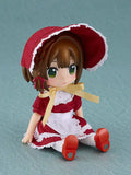 ねんどろいどどーる おようふくセット レトロワンピース(レッド)(此商品不包含黏土人本體)※不設寄送《23年11月預定》 4580590174375