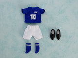 ねんどろいどどーる おようふくセット サッカーユニフォーム(ブルー)(此商品不包含黏土人本體)※不設寄送《23年10月預定》 4580590174603