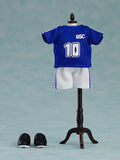 ねんどろいどどーる おようふくセット サッカーユニフォーム(ブルー)(此商品不包含黏土人本體)※不設寄送《23年10月預定》 4580590174603