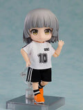 ねんどろいどどーる おようふくセット サッカーユニフォーム(ホワイト)(此商品不包含黏土人本體)※不設寄送《23年10月預定》 4580590174610