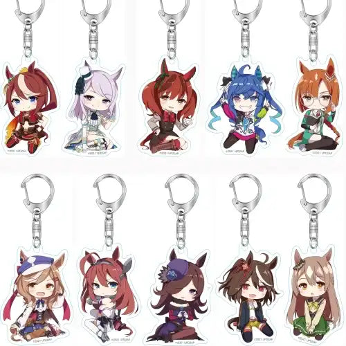 ウマ娘 プリティーダービー Season 2 ちょこすわトレーディングアクリルキーホルダー(原盒10個入)※不設寄送《21年11月預定》 4562451928297