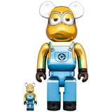BE@RBRICK KEVIN Chrome Ver. 100％ & 400％《23年3月預定》 4530956607238