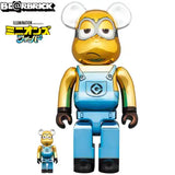 BE@RBRICK KEVIN Chrome Ver. 100％ & 400％《23年3月預定》 4530956607238