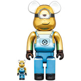 BE@RBRICK STUART Chrome Ver. 100％ & 400％《23年3月預定》 4530956607214