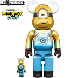BE@RBRICK STUART Chrome Ver. 100％ & 400％《23年3月預定》 4530956607214