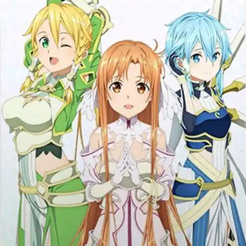 【再販】ソードアート・オンライン アリシゼーション War of Underworld B2タペストリー アスナ&リーファ&シノン(掛布)※不設寄送《22年10月預定》 4580656107729-2