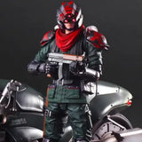 ファイナルファンタジーVII リメイク PLAY ARTS改 上級バイク警備兵&バイクSET《23年11月預定》 4988601360517