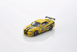 Nissan R34 Skyline GT-R (R34) MOONEYES Yellow with LED ※不包括MOTN LED底座 ※不設寄送《26年9月預定》 行版 全數$195 / ※不設寄送 / 26年8月17日